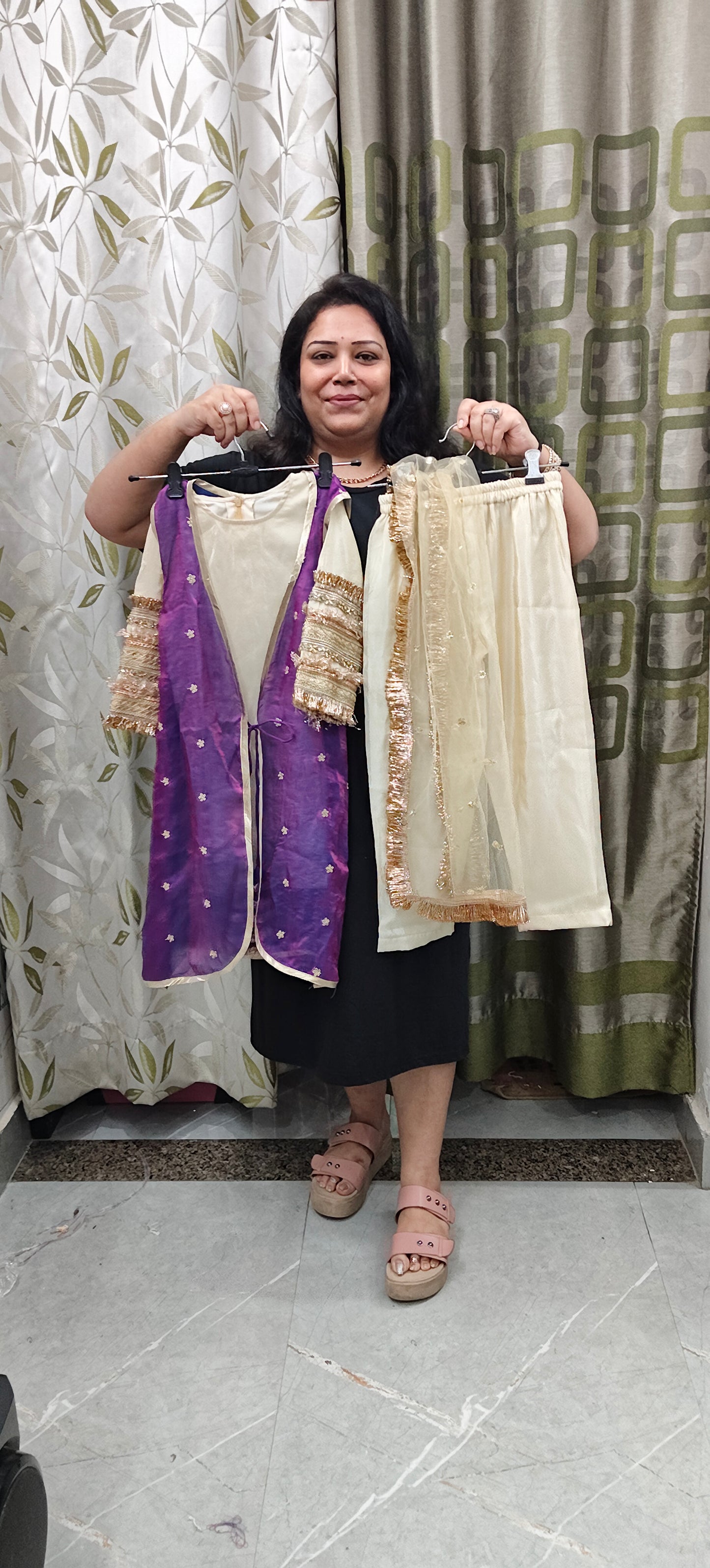 Luxe indo-western dress