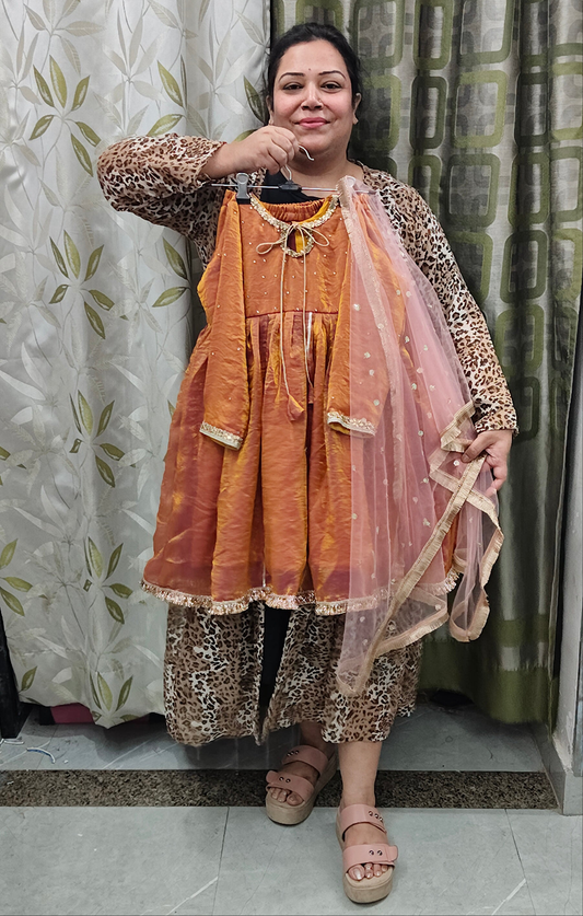 Party wear frock suits