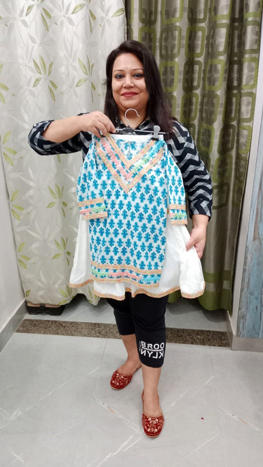 Pure Cotton Garara Set - for Kids