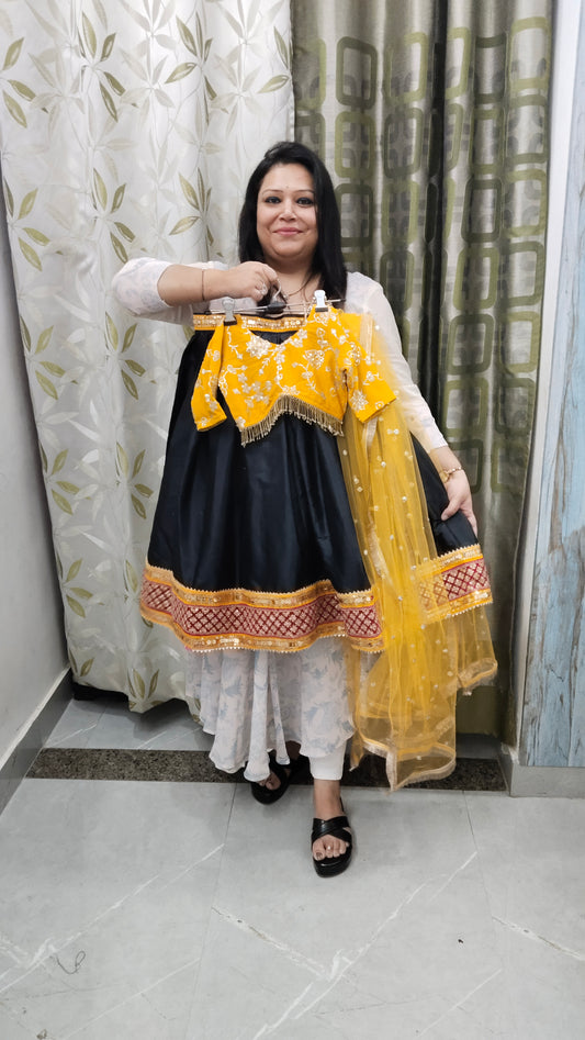 Premium banrasi silk lehnga set