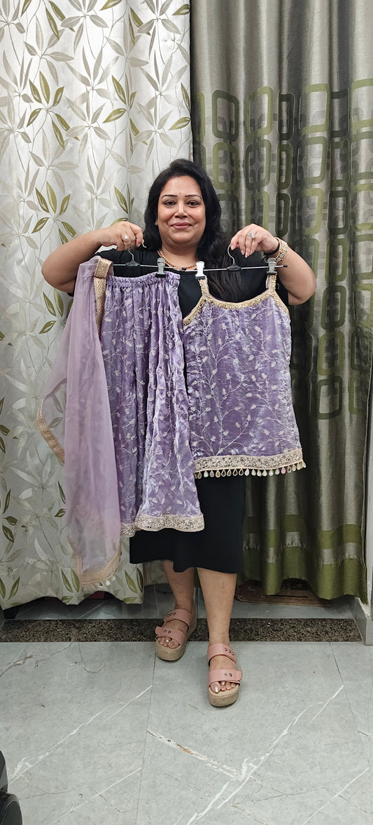 Luxury pure sharara sets