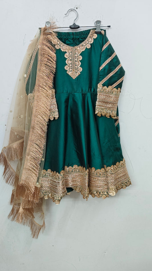 Luxury heavy short frock suits