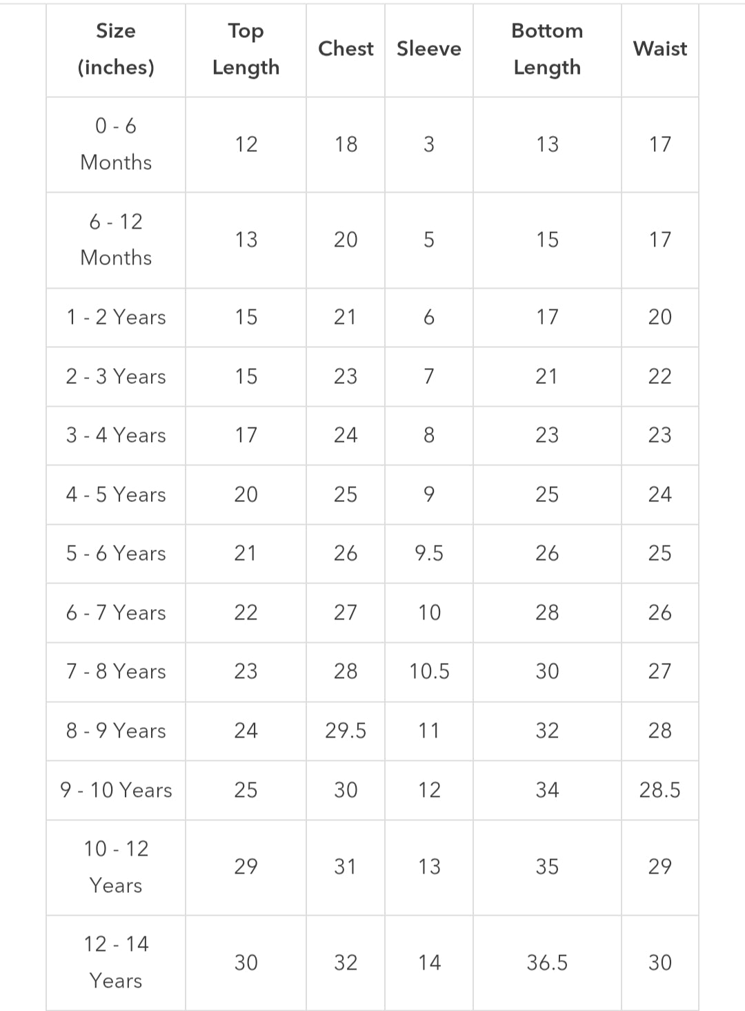 Imported Written Cord Set - for Kids