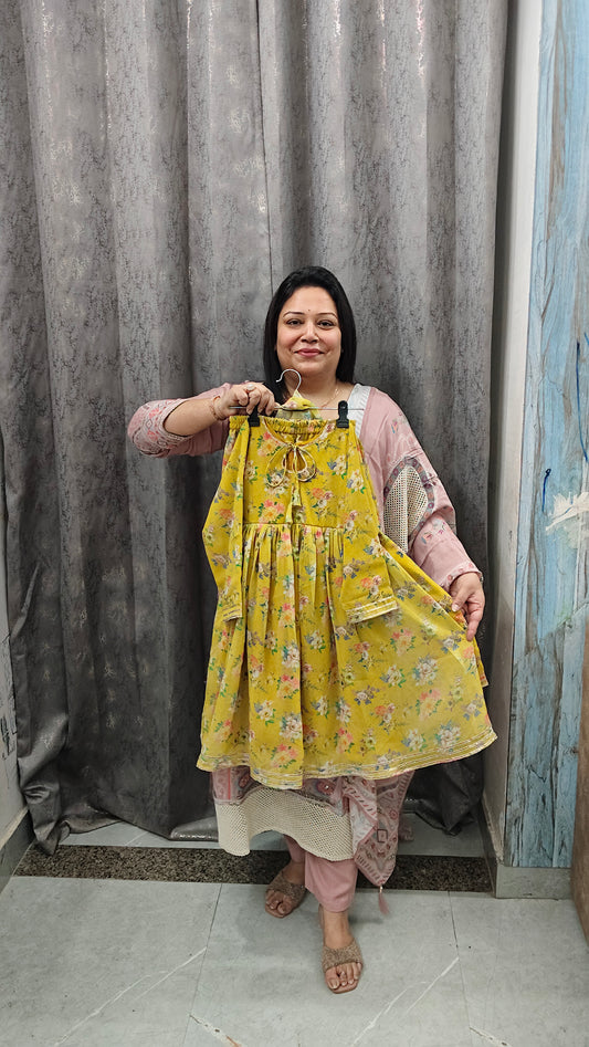 Summer Georgette frock suits