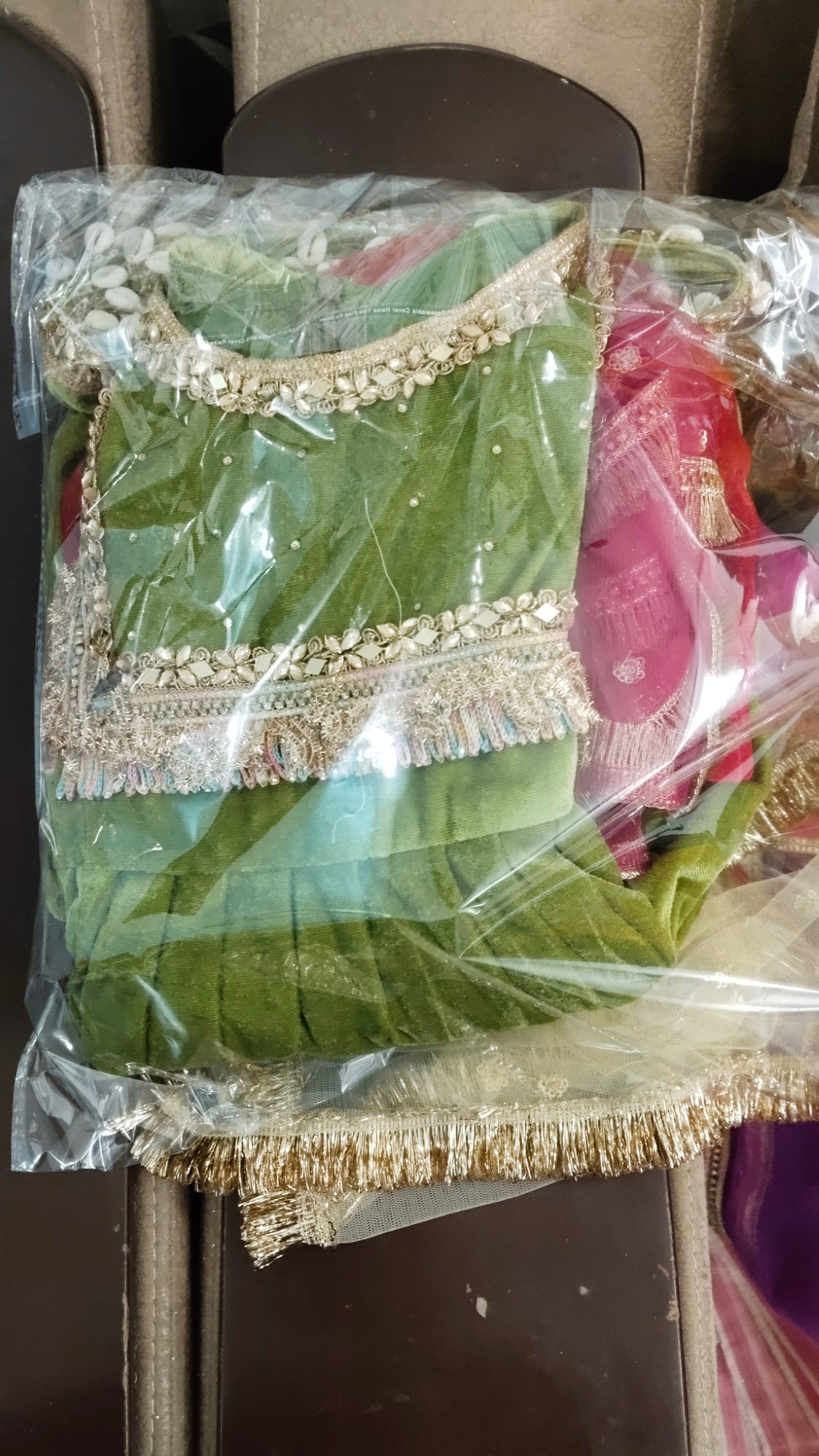 Premium Velvet Kaudi Dress