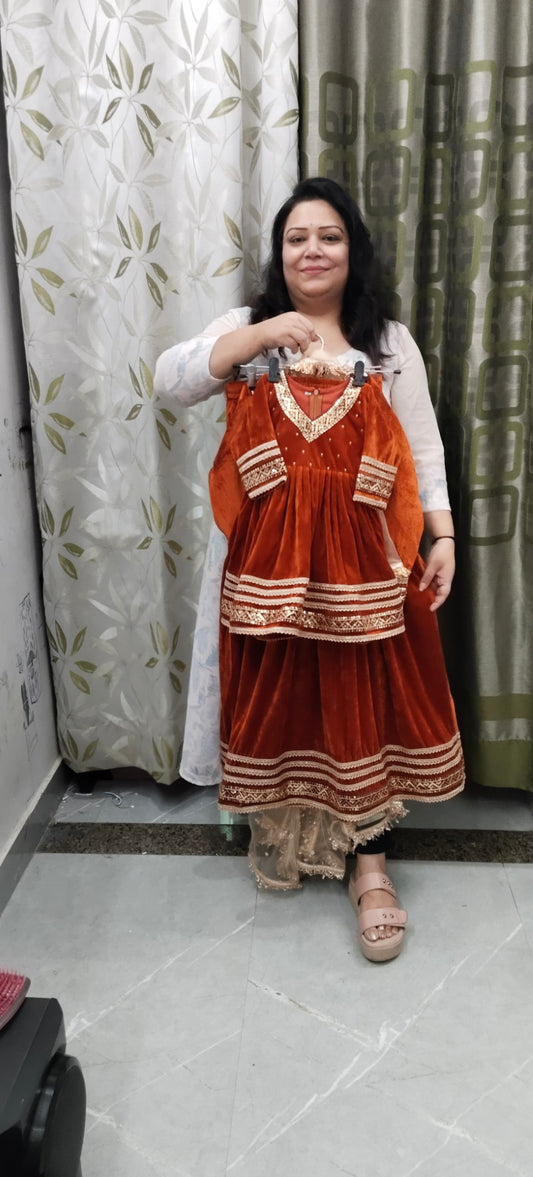 Premium velevt frock suits