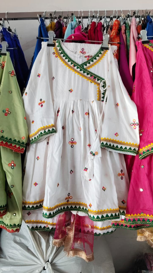 Kids & Teens Summer Comfort Angrakha Set