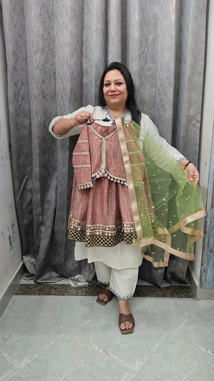 Luxury Crush Shimor Heavy Lehnga Set