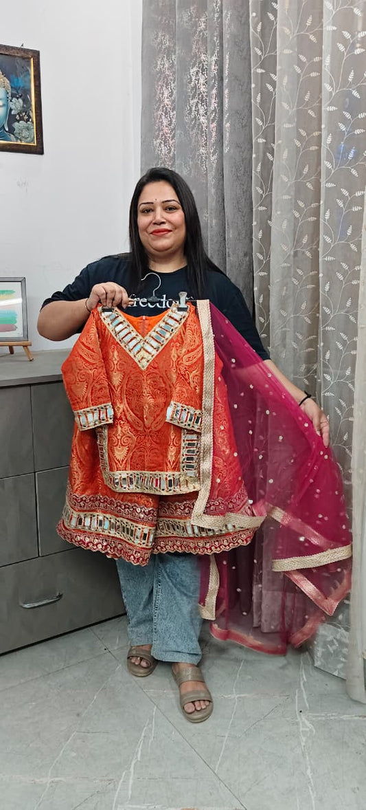 Luxury Jamawar Lehnga Set