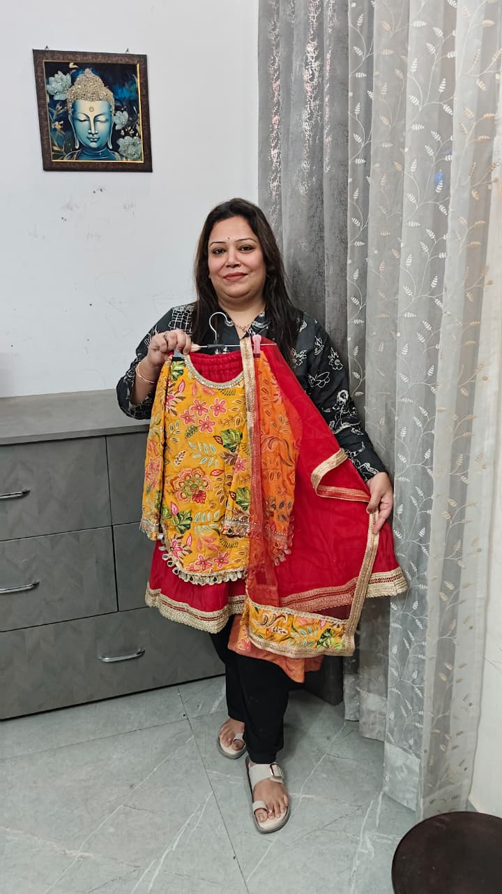 Lehnga With Kurti