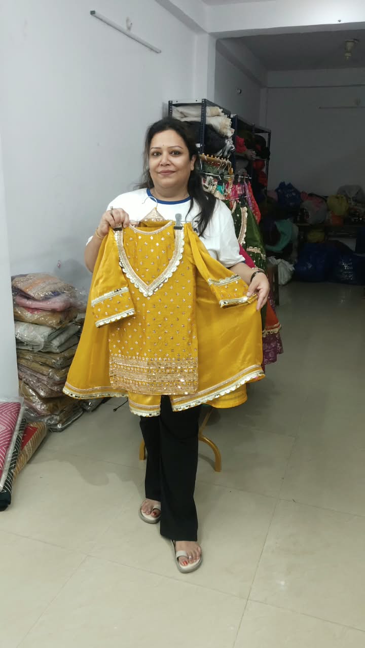Sitara Handwork Kurta