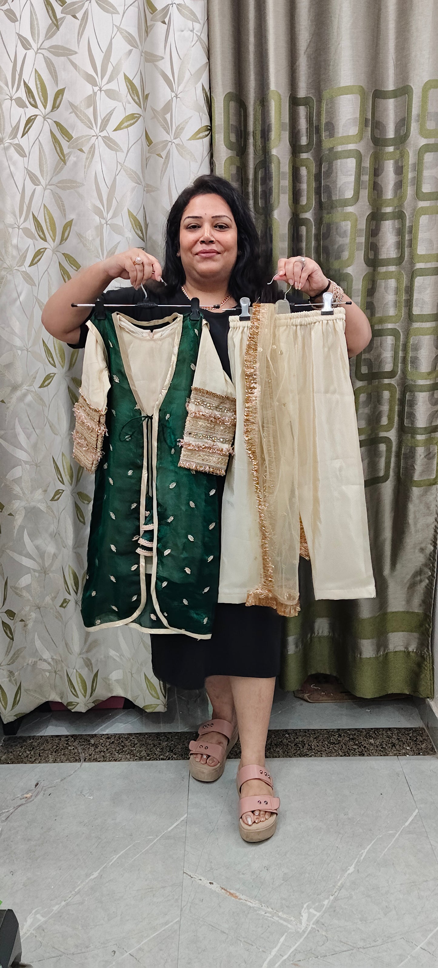 Luxe indo-western dress