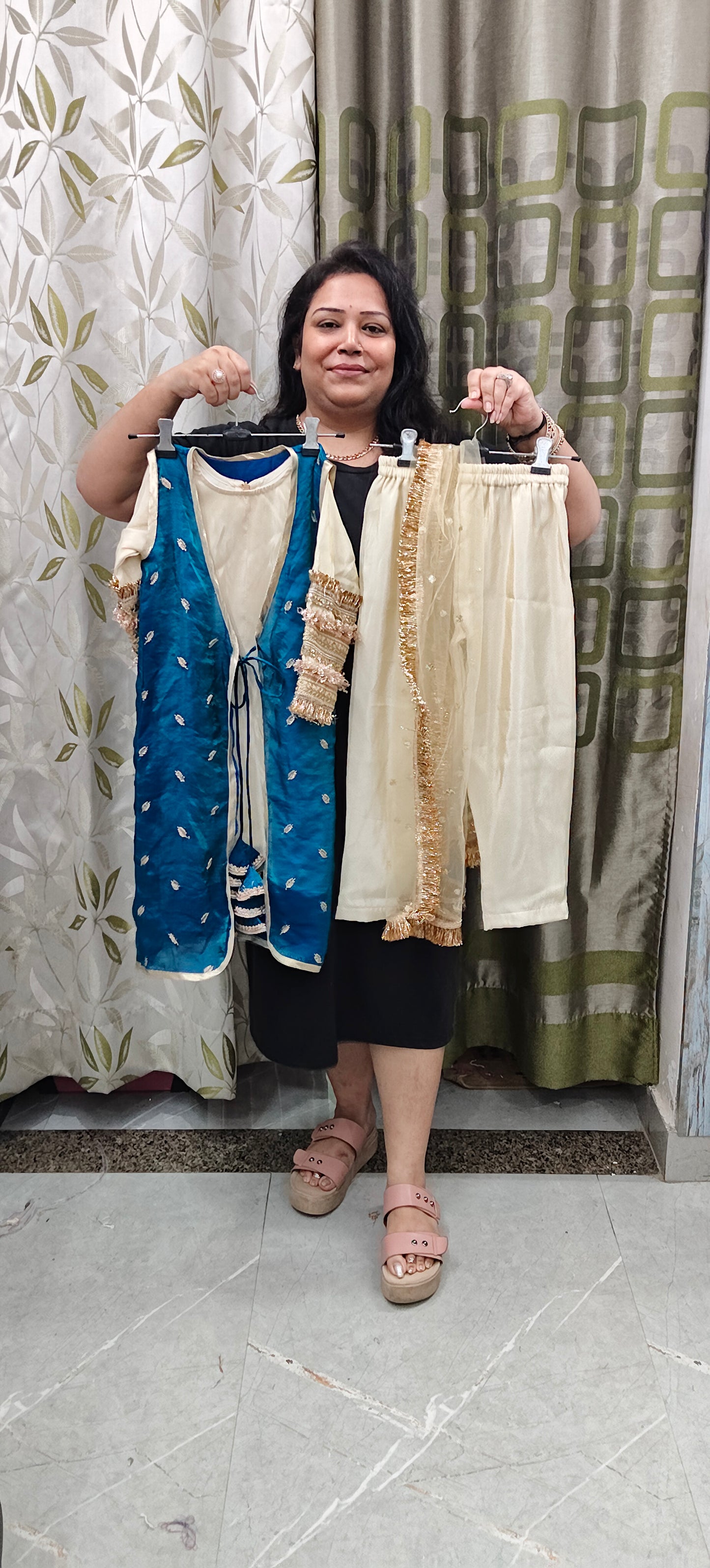 Luxe indo-western dress