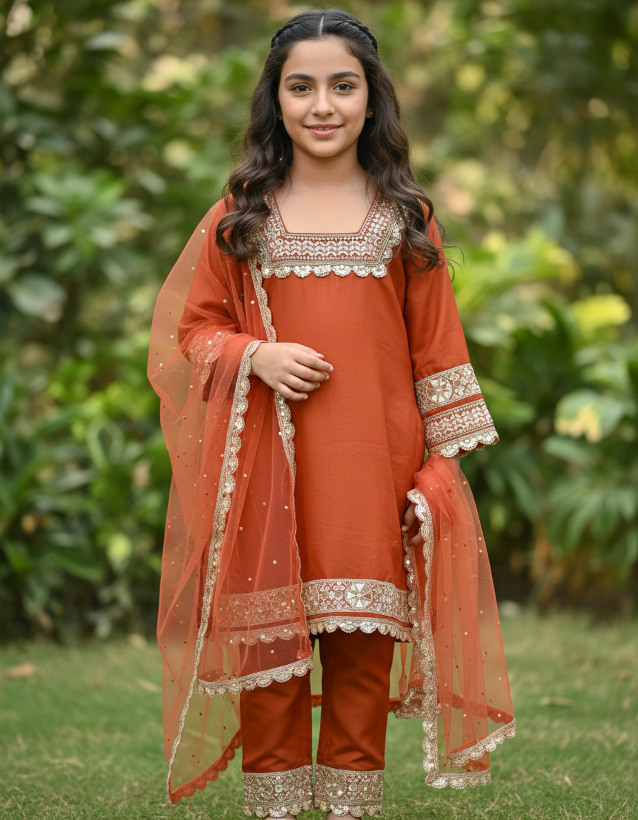 Premium Banarasi Silk Suit