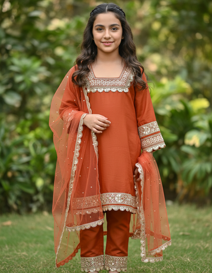 Premium Banarasi Silk Suit