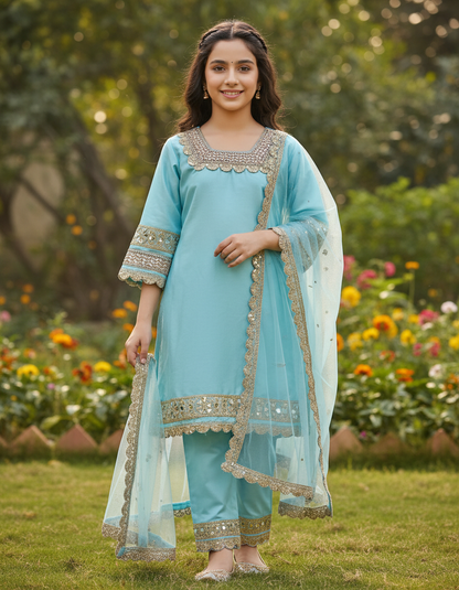 Premium Banarasi Silk Suit