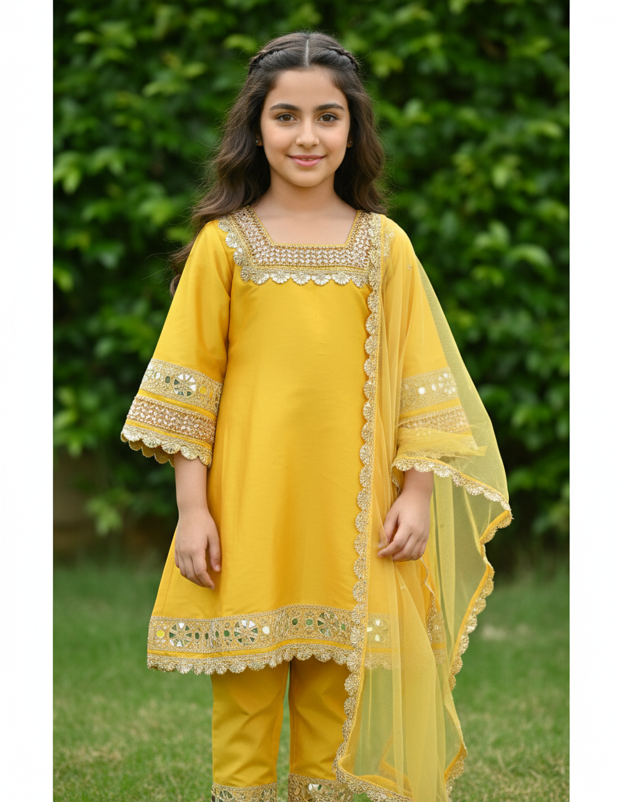 Premium Banarasi Silk Suit