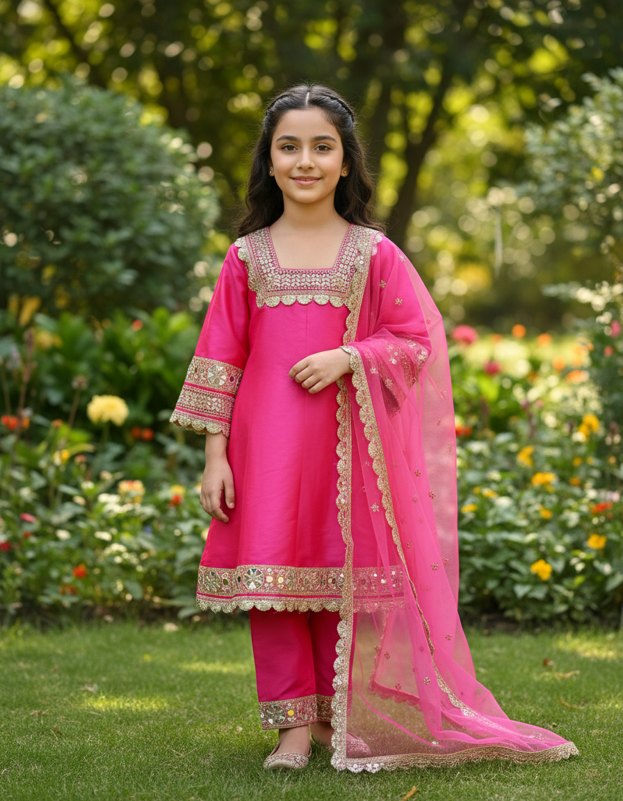 Premium Banarasi Silk Suit