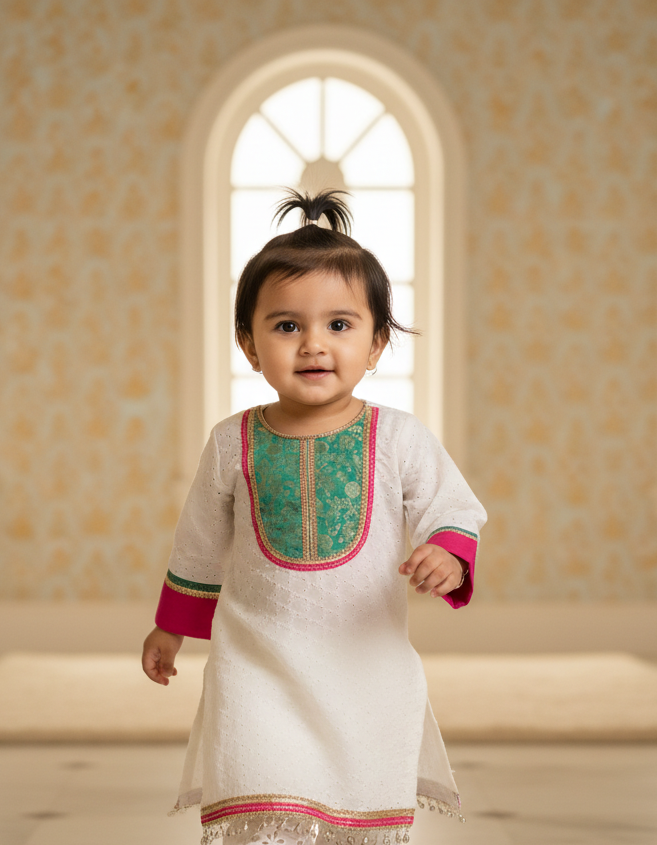 Pure Cotton Shifli Cord Set