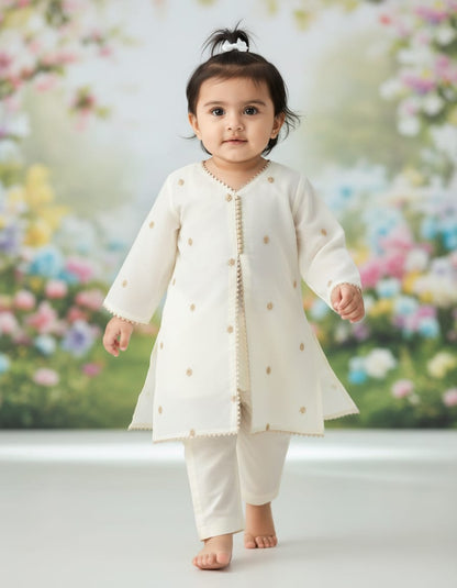 Luxury Mal cotton Indo Western 2 Pcs Set