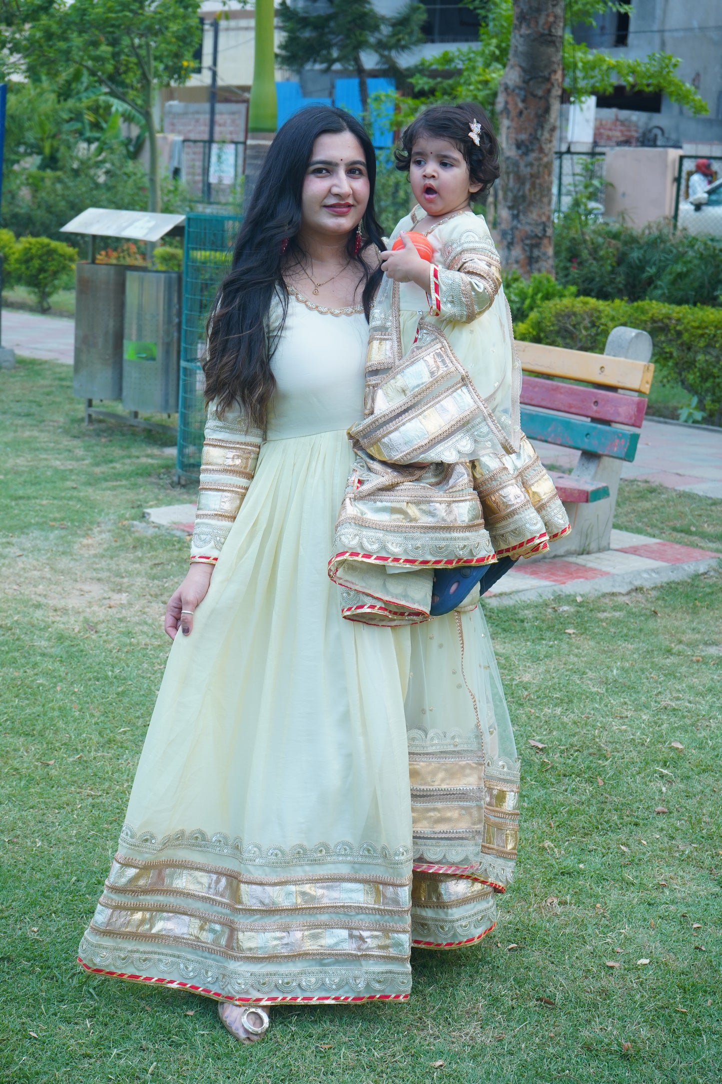 Luxury Mother Daughter Matching Outfits