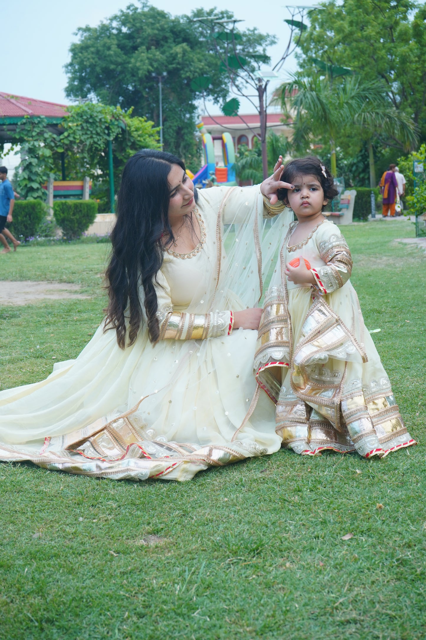 Luxury Mother Daughter Matching Outfits