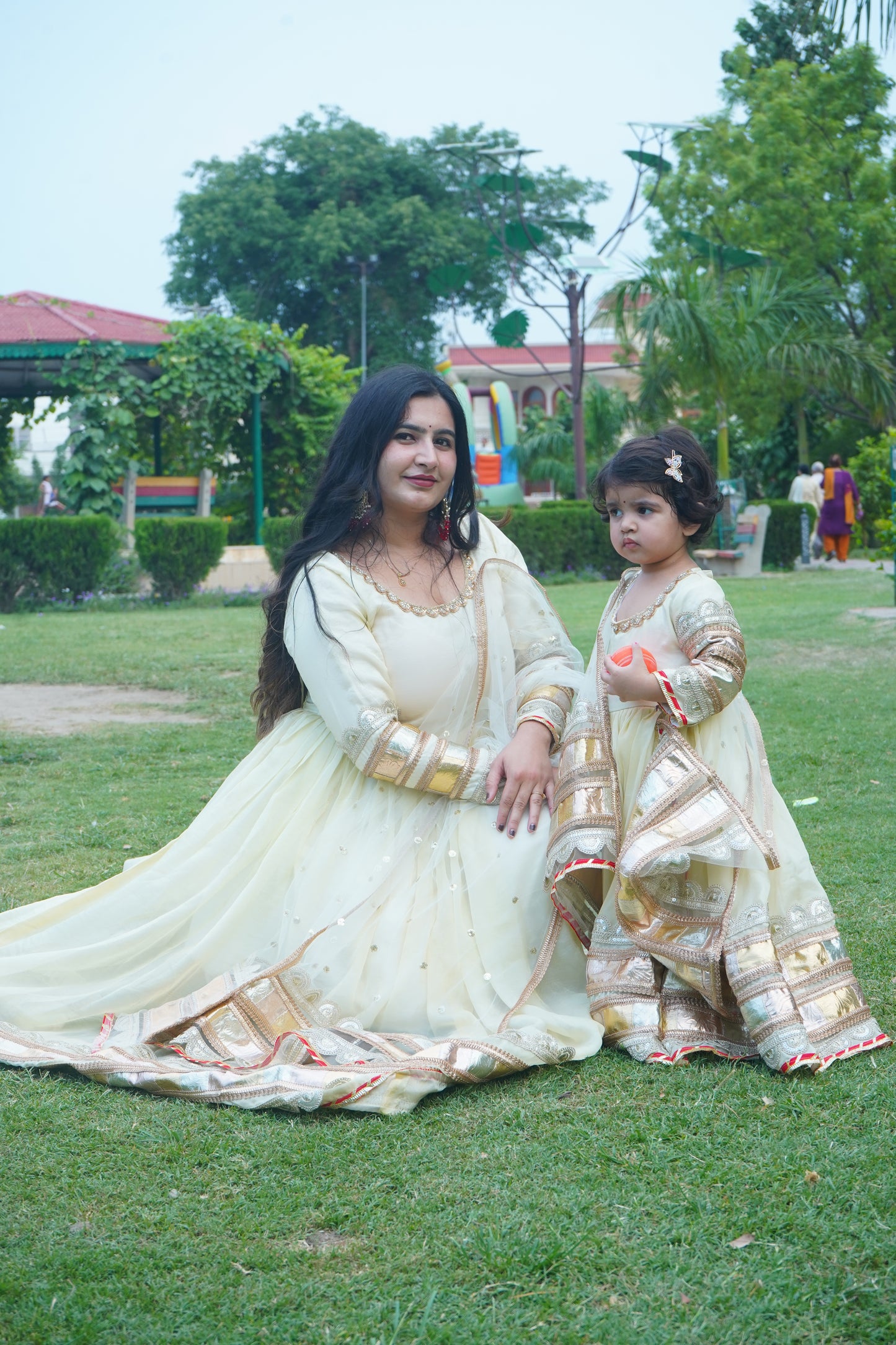 Luxury Mother Daughter Matching Outfits