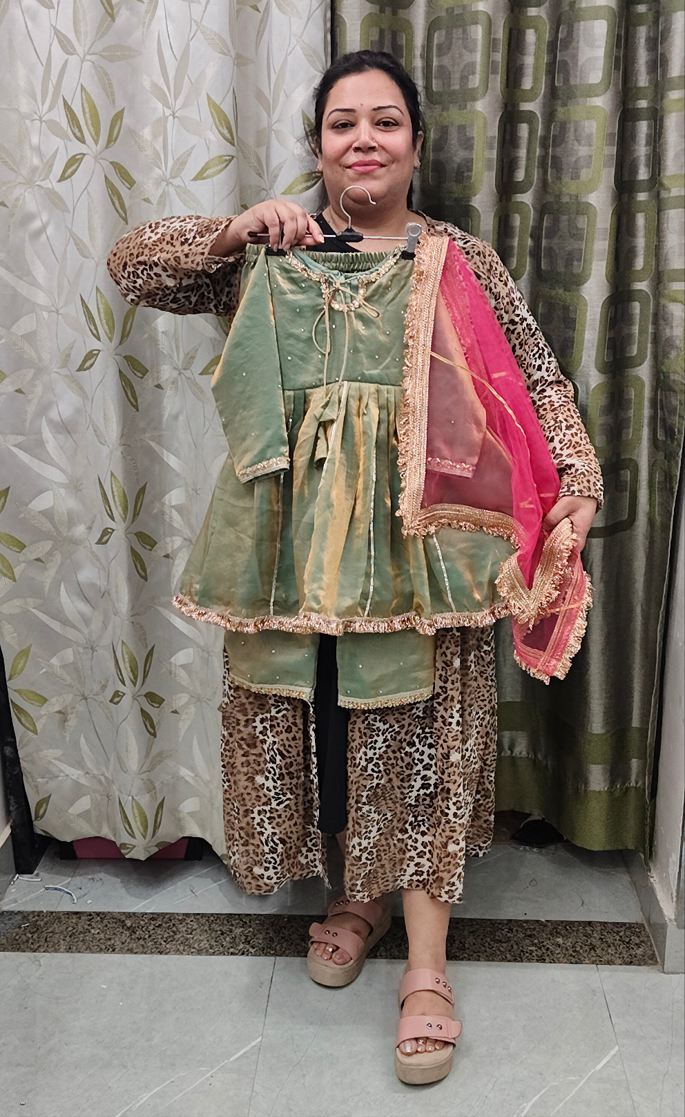 Party wear frock suits