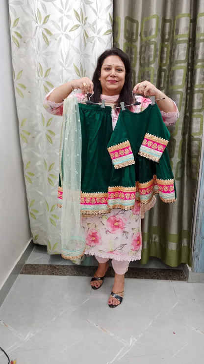 Luxury Banarsi Frock Suits - for Kids