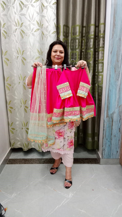 Luxury Banarsi Frock Suits - for Kids