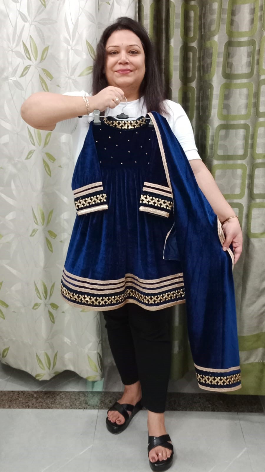 Premium Velvet Frock Suits