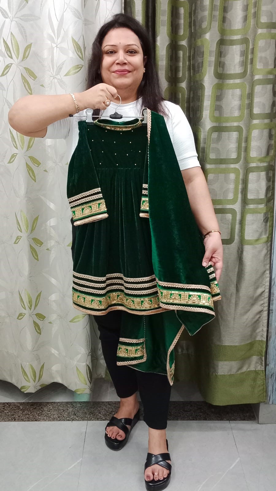 Premium Velvet Frock Suits