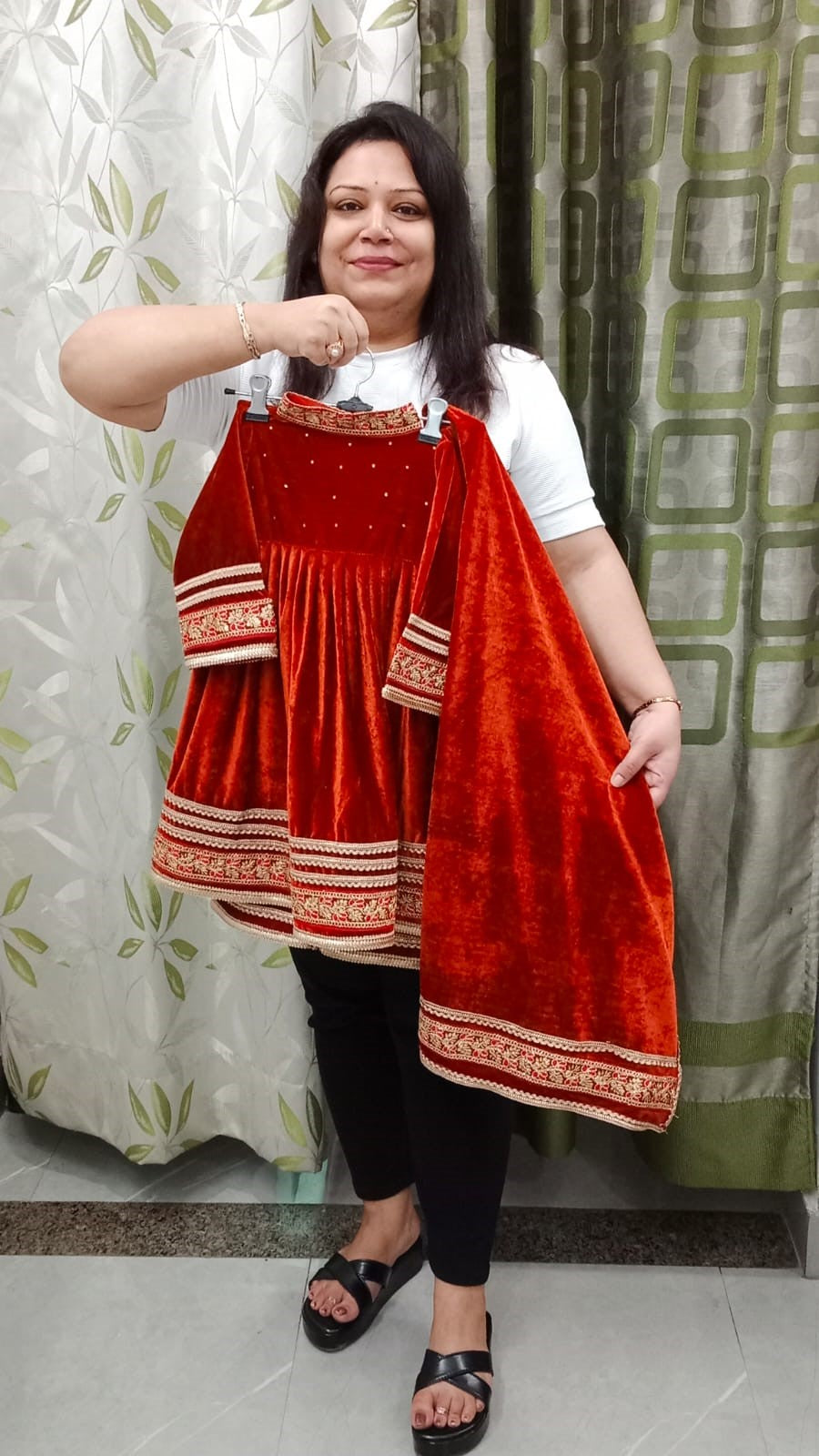 Premium Velvet Frock Suits