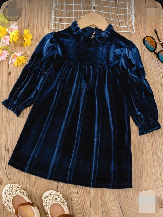 Premium Velvet Frocks - for Kids