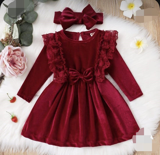 Premium winter Velvet Frocks