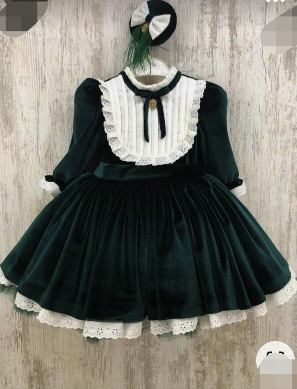 Heavy Velvet Frock - for Kids
