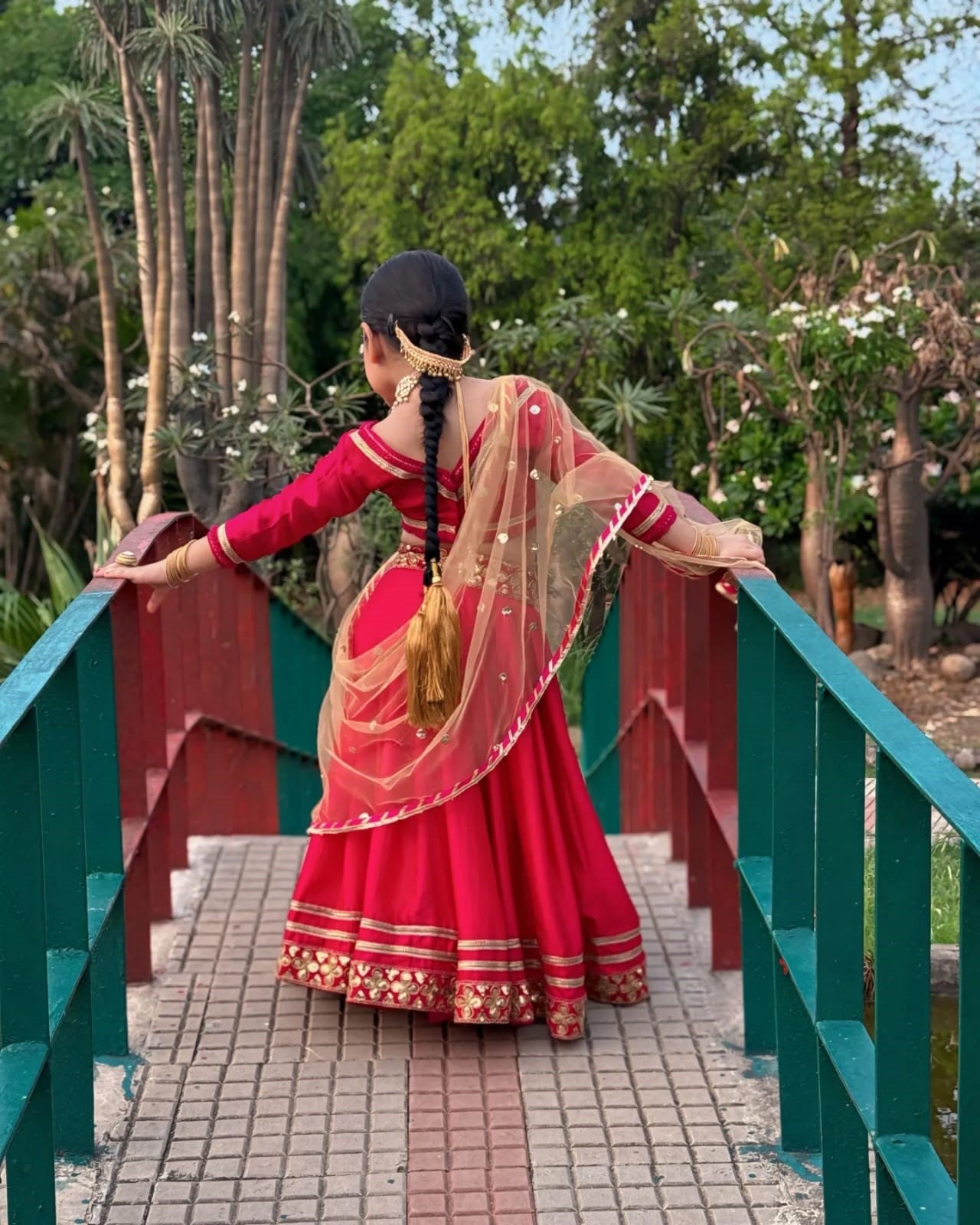 Premium Silk Lehenga - for Kids