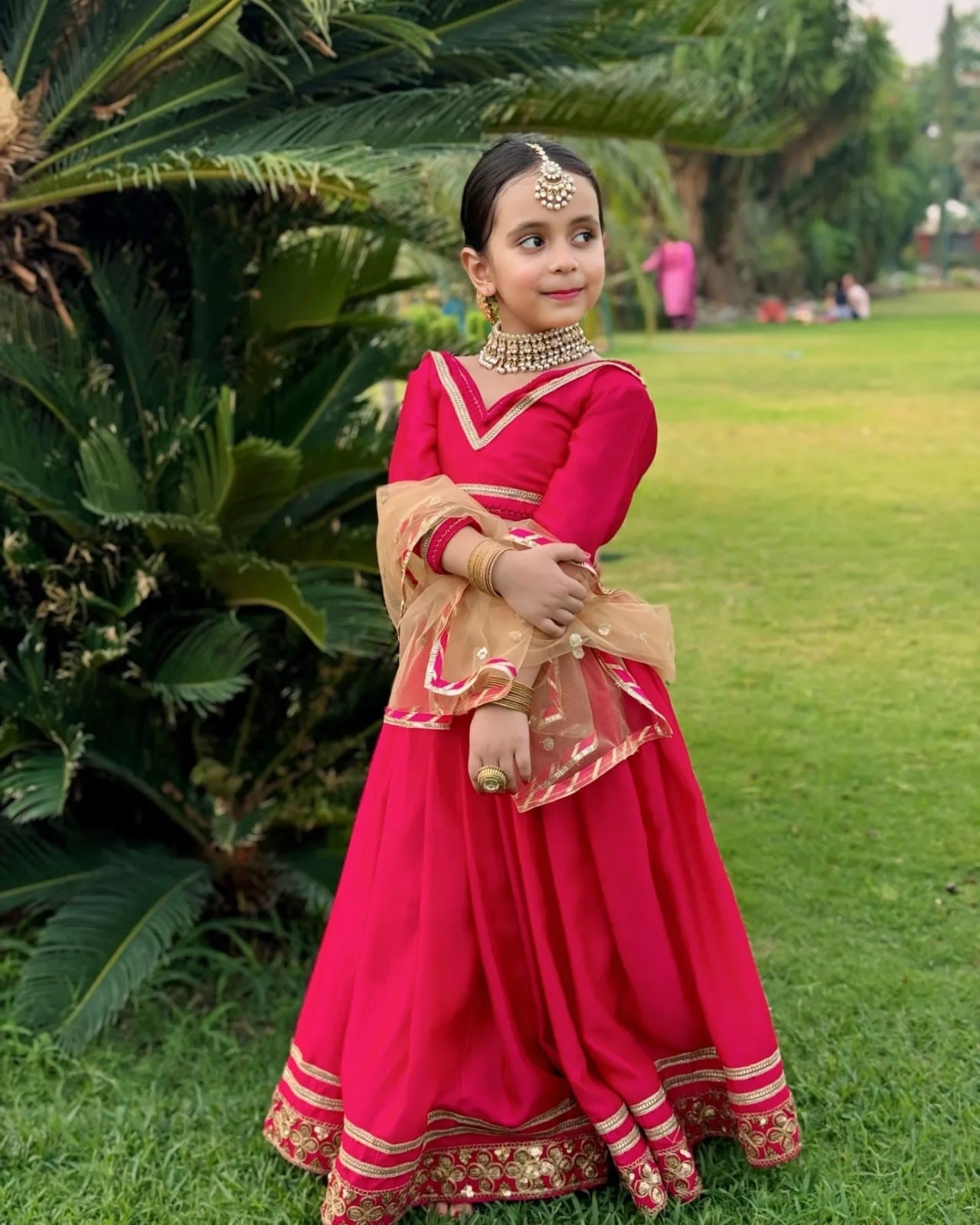 Premium Silk Lehenga - for Kids