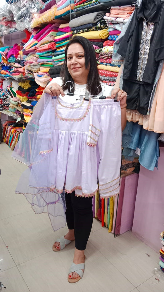 Luxury glace cotton  Suits - for Kids