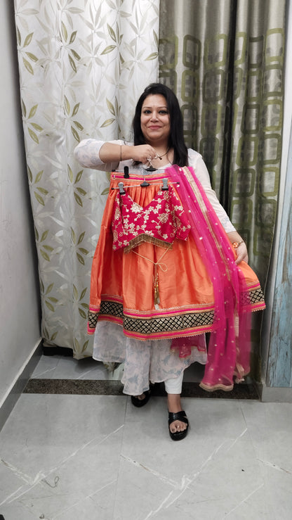 Premium banrasi silk lehnga set