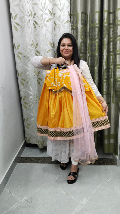 Premium banrasi silk lehnga set