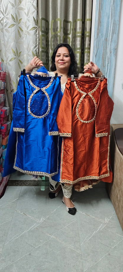 Silk Farshi Suits - for Kids