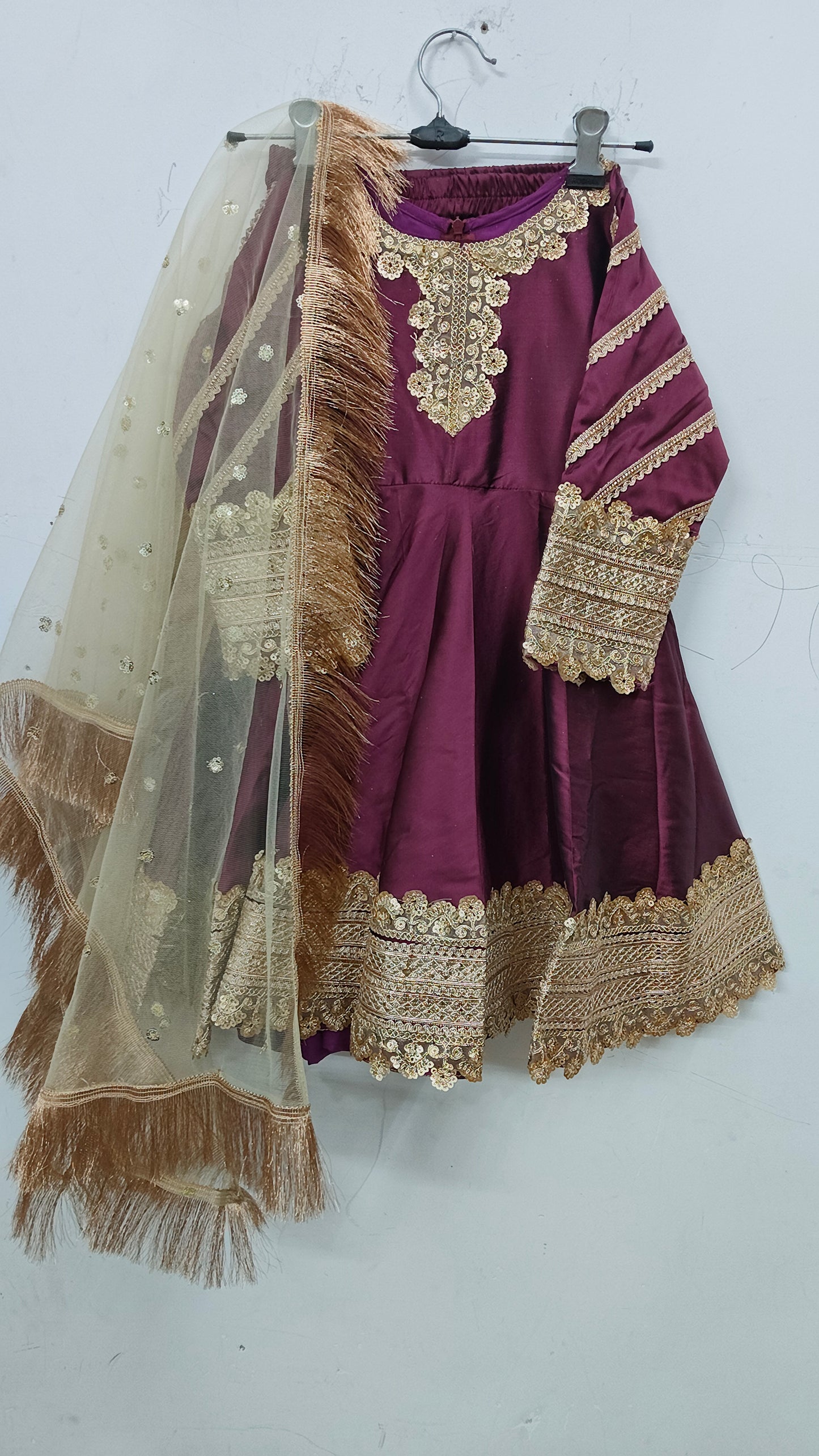 Luxury heavy short frock suits