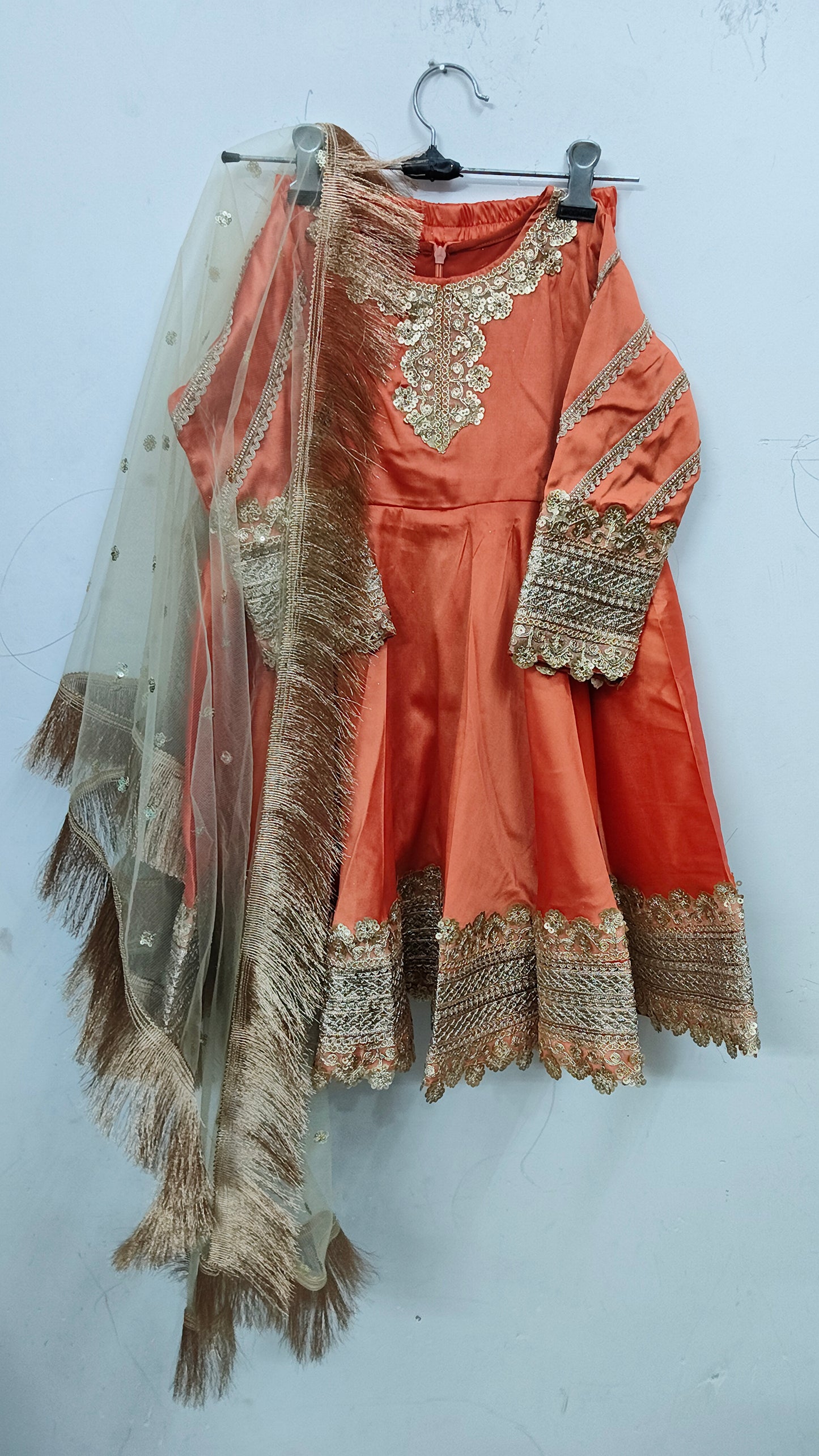 Luxury heavy short frock suits