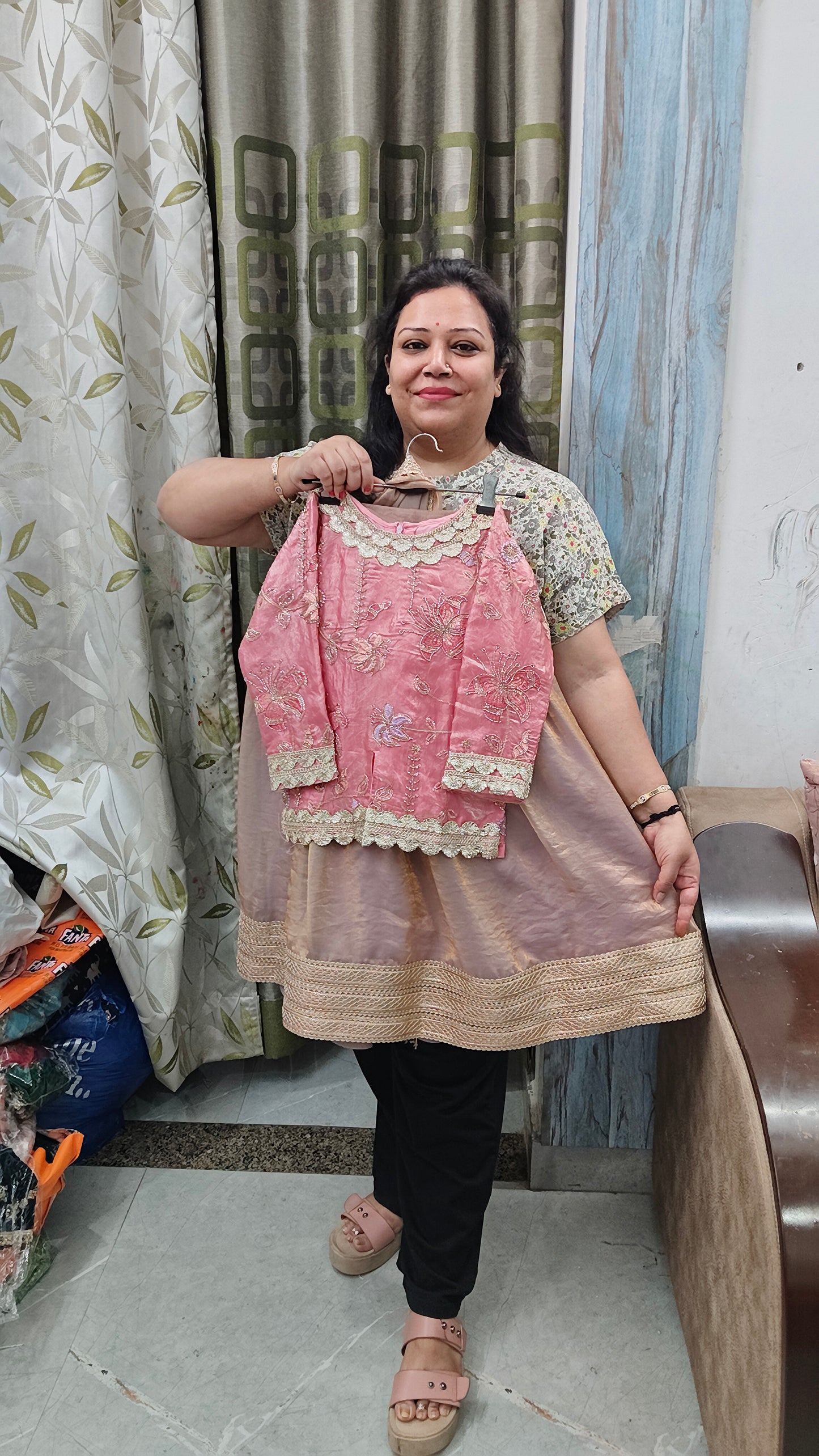 Luxury lehnga kurti sets with duptta