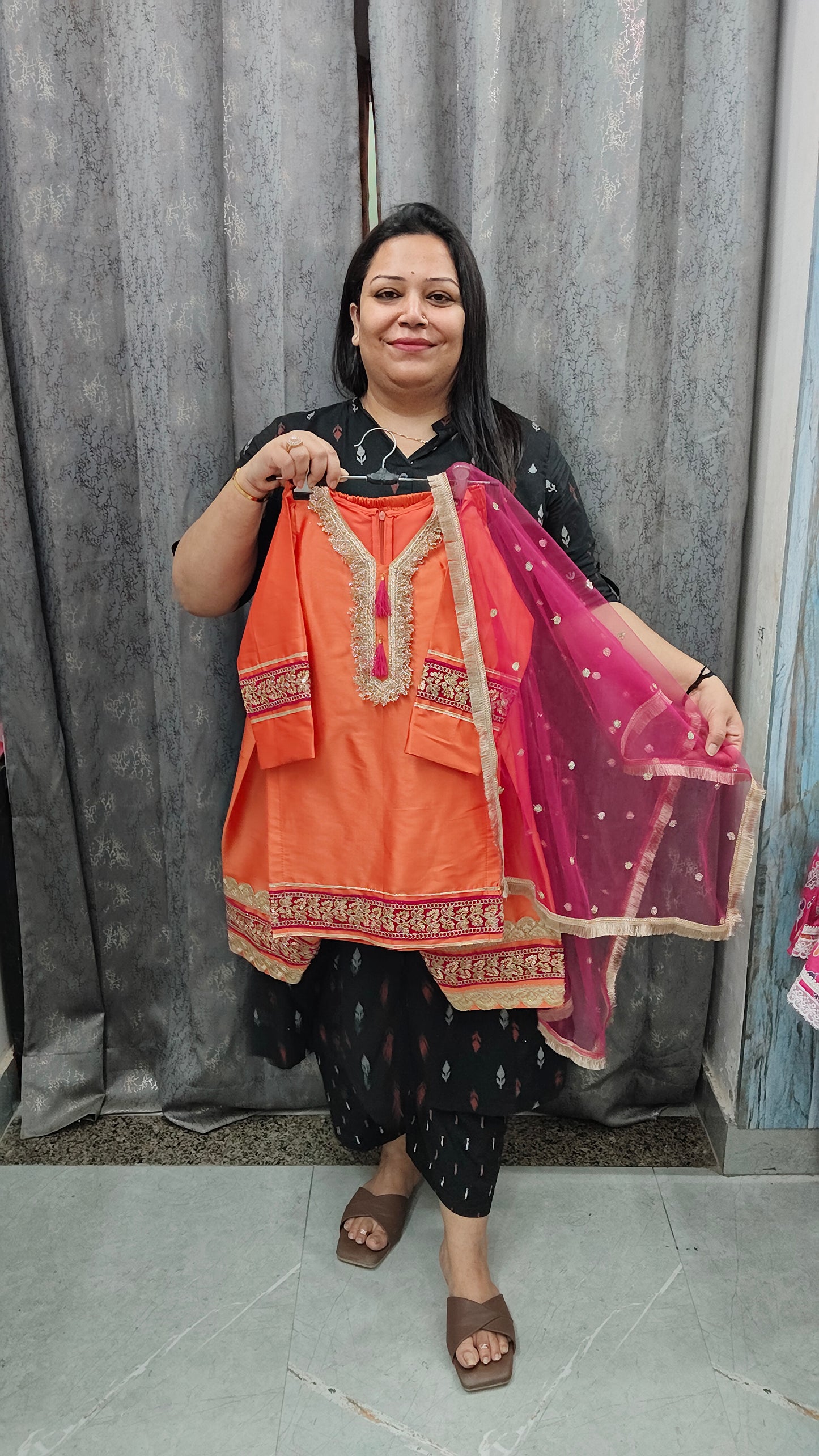 Luxury Party Wear farshi salwar suit