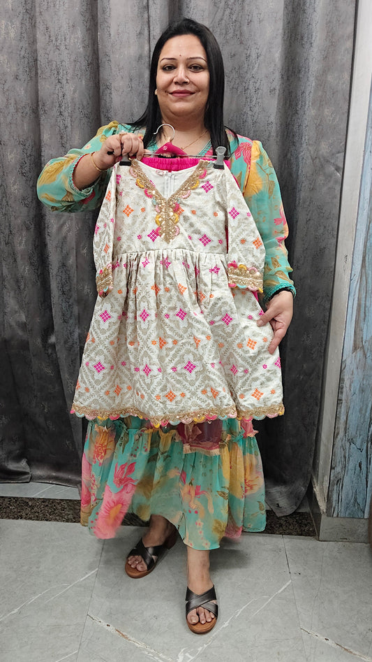 Banarsi meenakari pant set