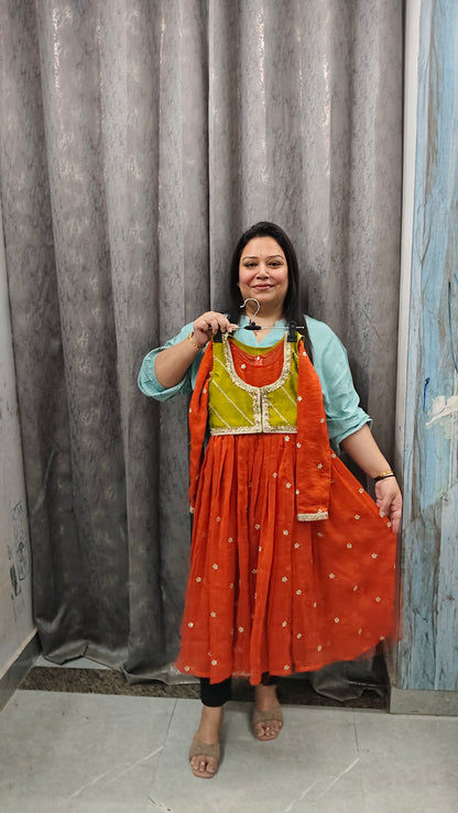 Premium Handwork Jacket Dress