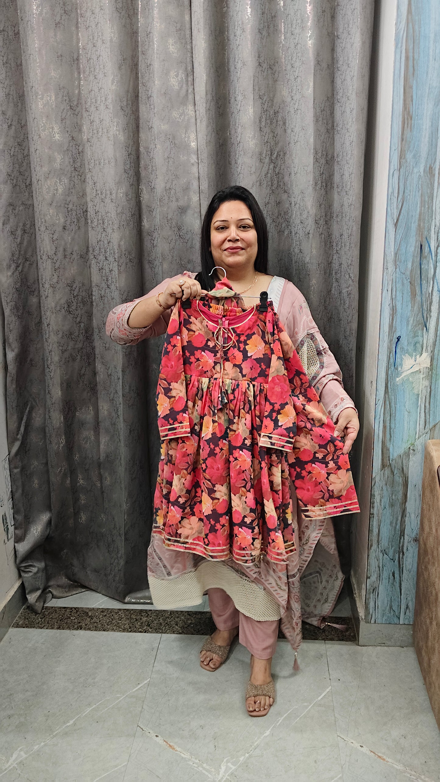 Summer Georgette frock suits
