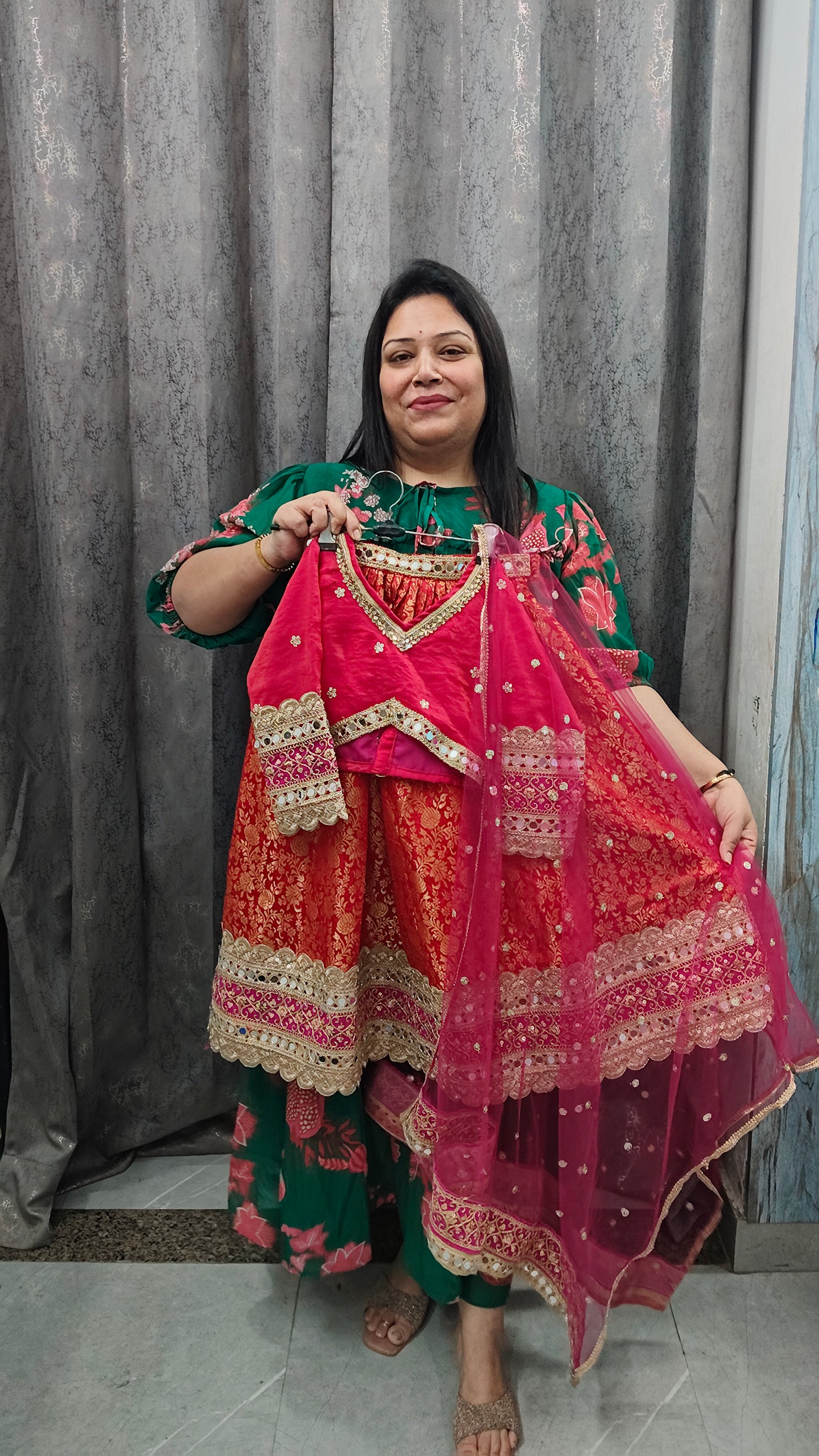Luxury banrasi lehnga set